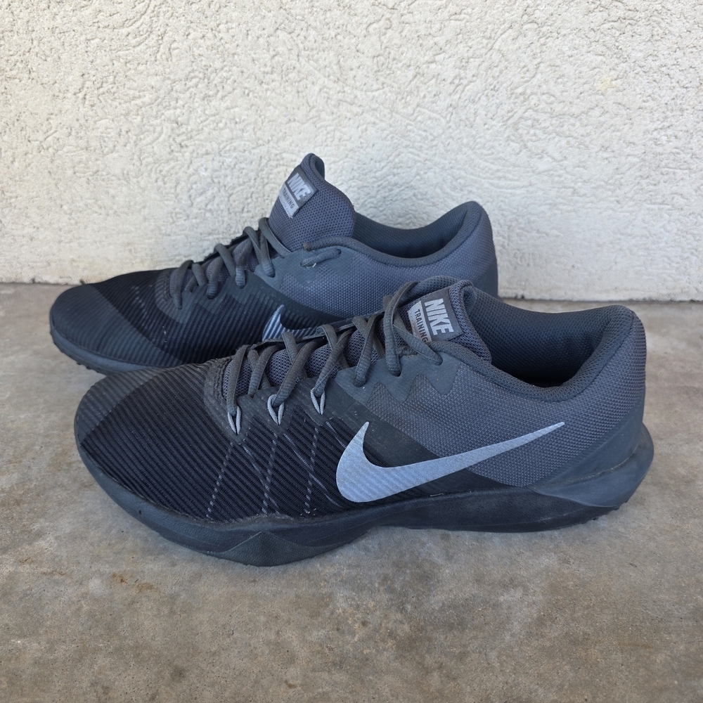 Nike Mens Retaliation TR 917707-001 Black Gray Running Shoes Sneakers Sz 11
